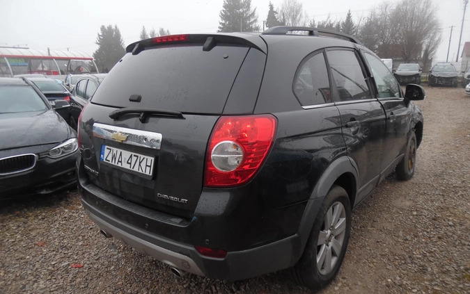 Chevrolet Captiva cena 10100 przebieg: 152000, rok produkcji 2009 z Miłosław małe 211